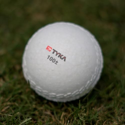 Image of TYKA Heavy Gravix Moisture Resistant Cricket Ball 100± GMS - Eco-Friendly Training Ball | All Weather Durable Performance | True Bounce, Engineered Power | Pack of 1