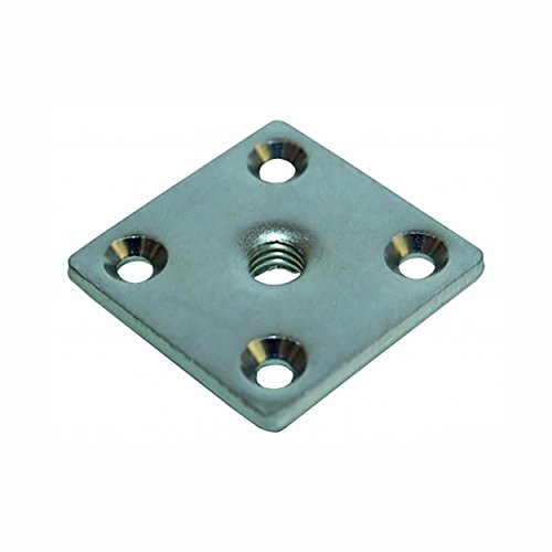 The Bed Slats Company M8 Furniture Fixing Plates Flat Design Ideal to Attach Furniture Feet or Table Legs