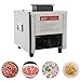 850W Electric Meat Cutter Machine, 10mm Thickness 330lb/h Commercial Fresh Meat Slicer Shredded Cutting Machine, Stainless Steel Food Cutting Slicer for Slices Strips Cubes Minced Meats,w/Clean Gun