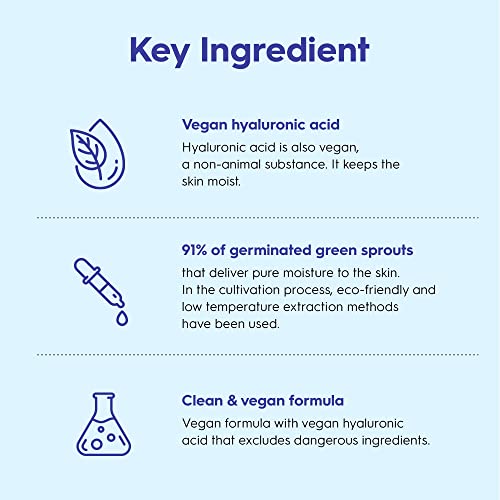 Suiskin Green Sprout Toner | Daily Facial Toner, Hydrating For Dry Skin, Fragrance&Cruelty Free #TOP3