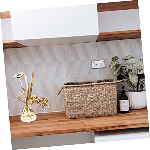 Palitos Difusores de Aroma de Rattan con Diseño Floral 4 pzas miniatura 4