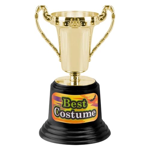 VFM e-Store - Meilleur trophée de costume d'Halloween pour fête d'Halloween, fête d'Halloween effrayante, effrayante, déguisement, accessoires et...