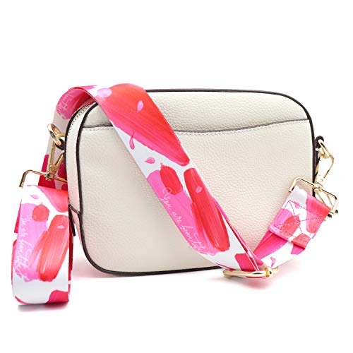 Image of Teeoff Cross body Handbag Purse Strap Wide Shoulder Strap Adjustable Replacement Belt Guitar Style