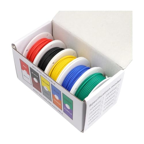 Boxed Flexible Wire Kit 30/28/26/24/22/20/18/16AWG