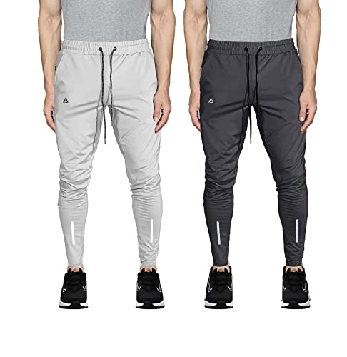Image of AVOLT Men Slim Fit Lycra Blend Track Pants