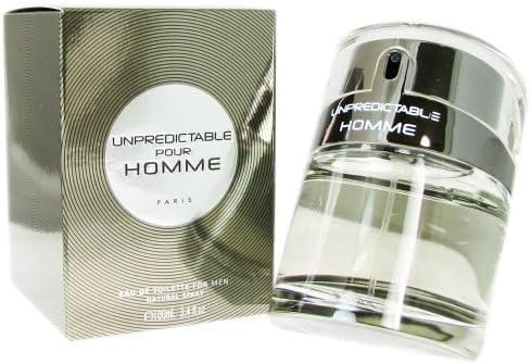 Glenn Perri Unpredictable Pour Homme Eau De Toilette Spray for Men, 3.4 Ounce (Pack of 2)