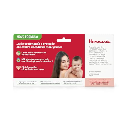 HIPOGLÓS® Creme Preventivo De Assaduras, 120g