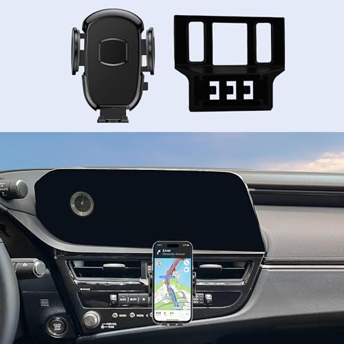DJXCAR Car Phone Holder Fits for Lexus ES 350 300h 250 2022-2024 Accessories,Buckle Mount Perfectly Compatible with Emergency flashers, Easy to Install Fit for iPhone Android and All Smartphones by DJXCAR - Used condition - US$12.02