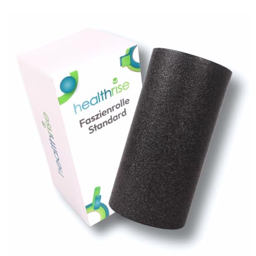 healthrise Health Rise Faszienrolle | Ideal für Yoga, Fitness & Selbstmassage | für Tiefenmassage & Durchblutungsförderung | Yoga Rolle | Fitness Rolle
