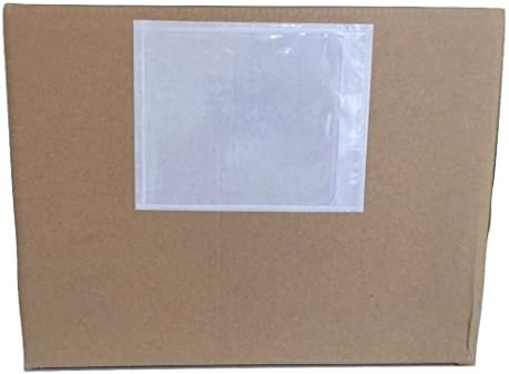 200- 4.5" X 5.5" - Clear Packing List Envelope (Plain - No Print)