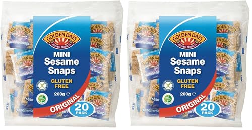 Golden Days Sesame Snaps 40 Pack, 20 Count