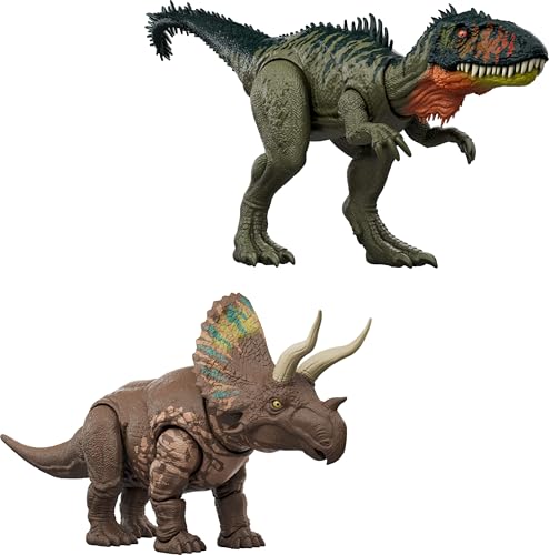 Mattel – Dinosaurio de juguete Gigantic Trackers Jurassic World Mattel modelos surtidos.