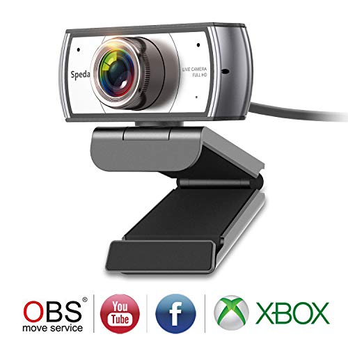 Webcam 120 Degree Wide View Angle Full HD 1080P Web Cam Streaming