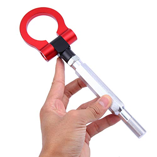 Honhill Sports Track Tow Hook For 2015 2016 2017-Up Wrx Or Sti Racing Style Aluminum (Red) #TOP5