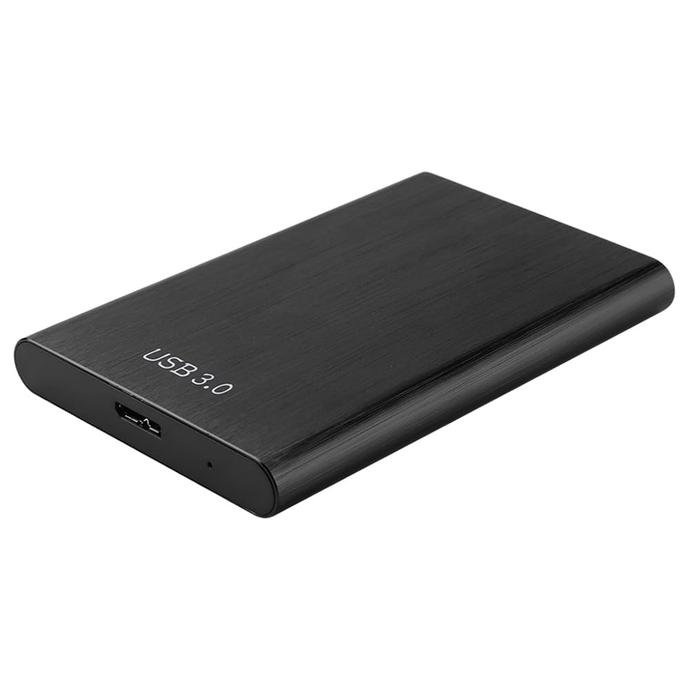 LYEAA 2.5 Inch 1TB Portable External Hard Drive case USB 3.0 - High-Speed Metal HDD case for book, Tablet, PC