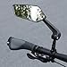 SWEETBIUTI Bike Mirror Handlebar Mount, 360° Adjuatable Rotatable Bike Mirror, HD Safe Rear View Mirrors, Wide Angle Bike Rear View Mirror for Handlebars 1 Pair.