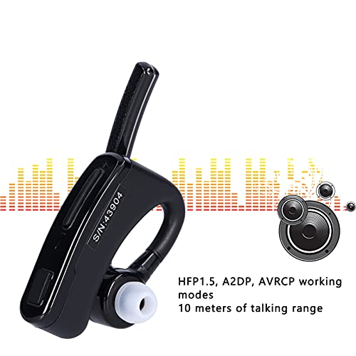 Auricular Bluetooth para Walkie Talkie con Botón PTT y Adaptador miniatura 5