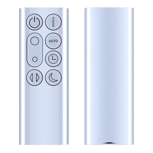 TCNOUMT Nuevo Ventilador Control Remoto Adecuado para Dyson Bladeless Fan Purificador de Aire Control Remoto TP05 Pure Cool Purificador de Aire Torre Accesorios de Ventilador de Torre, Plata