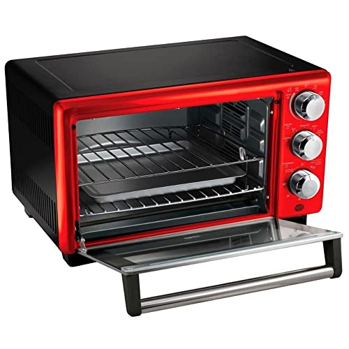 Forno Elétrico Oster Convection Cook, 18L, 110V, Vermelho, 1400W, TSSTTV7118R