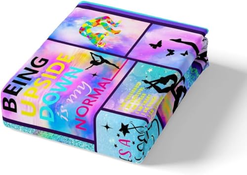 Juego de ropa de cama con diseño de gimnasia y estampado a cuadros 5