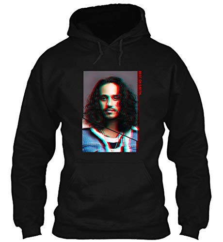 Russ Rapper Russ Russ Best on Earth Fan Art hdb 12 T-Shirt - Hoodie - Crewneck Sweatshirt Black