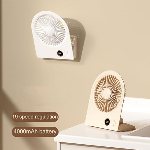 Ventilateur de bureau rechargeable à refroidissement programmable - 6