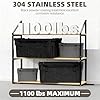 Shipping Container Shelves Shelving Brackets, Heavy-Duty 3-Tier Shelf Bracket 19(D) x 52(H) Universal Storage Racks for Cargo Containers--4 Packs