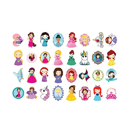 Tatuagem Temporária Infantil Princess | Kit Festa 32-001