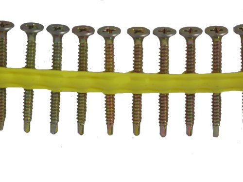 Quik Drive DWFSD158PS Drywall Screws 1 5/8-Inch Bugle Head, Fine Thread, Self-Drill Point with Gray Phosphate Coating