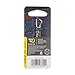 Nite Ize Size #3 SlideLock Carabiner, Locking Carabiner keychain, Stainless Steel