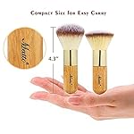 Matto Makeup Brush Set 2 Pieces Face Blush Kabuki Powder Foundation Makeup Brushes for Mineral BB Cream - Image 5