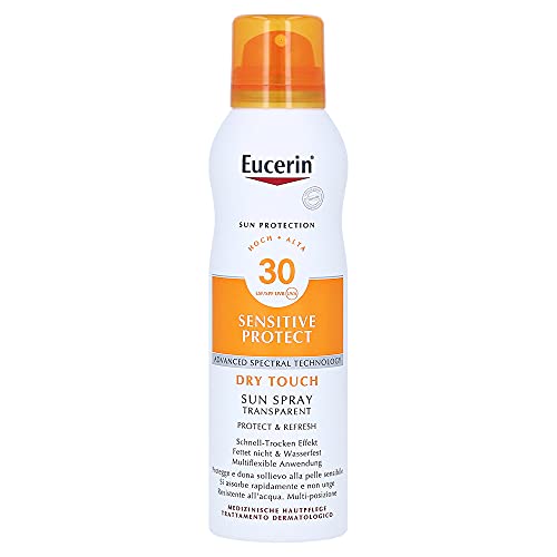 Eucerin® Sensitive Protect Sun Spray Transparent Dry Touch LSF 30