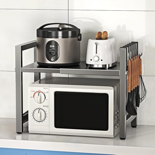 BELIFEGLORY Estante expandible para microondas