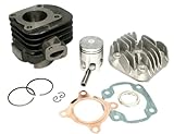 NEU ____ ZYLINDER KIT 50ccm ! ____ Das Zylinderkit enthält: Graugußzylinder, Kolben, Kolbenringe, Bolzen, Clipse, Dichtungen, Zylinderkopf ____ Bei diesem Zylinder Kit handelt es sich um ein hochwertiges Ersatzteil. ____ Standard-Zylinder - Größe 40mm ____ andere Größen - in Bildern ____