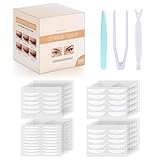 560 Pcs Eyelid Tape, Professional Eyelid Lifter Strips,Transparent Lids by Design Eyelid Strips,Eyelid Tape for Hooded Eyes Invisible, Eye Lift Tape for Droopy Lids, withTool Set.