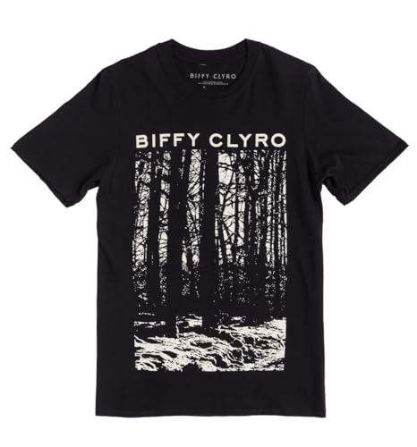 T-shirt Biffy Clyro Tree Black idéal pour les festivals et concerts rock