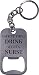 Drink with a Nurse Rn Bottle Opener Key Chain - Great Gift for a CNA, RN, LPN Nurse, Nursing Student or Nursing Graduate