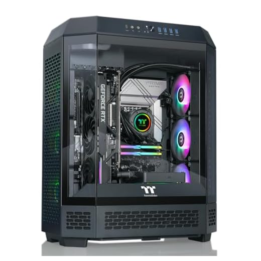 Thermaltake LCGS Reactor 9590 Desktop para jogos (AMD Ryzen™ 9 9950X3D, memória ToughRam 32GB DDR5 6000MT/s RGB, NVIDIA® GeForce RTX™ 5090, 2TB NVMe M.2, WiFi, Windows 11) T6BK-X87B-590-LCS