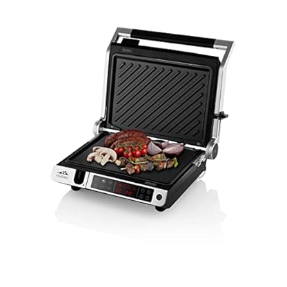ETA Elektrische Kontaktgrill Torreo - 2000W, 6 Automatische Programme, Abnehmbare Temperatursonde, 2 Grillplatten mit… – Bild 6