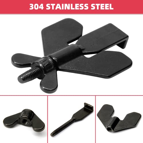 1 PCS Portable Door Lock,Door Lock,Home Security Door Locker Travel Lockdown Locks for Additional Safety and Privacy Protion,Door Lock Security Devices,for Home Hotel School Apartment - Image 3