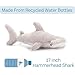 The Petting Zoo Hammerhead Shark Stuffed Animal Plushie, Gifts for Kids, Fuzzlez Sealife Animals, Gray Shark Plush Toy 17 Inches