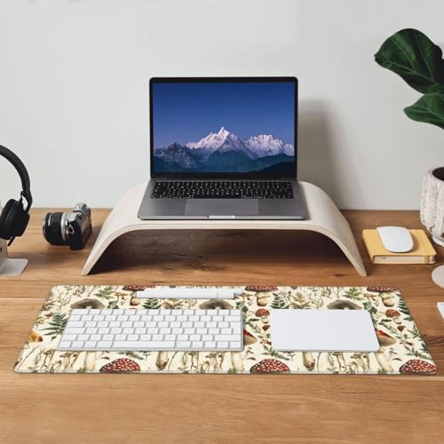 Tapis de souris de jeu rétro champignons pour décorer votre bureau PC