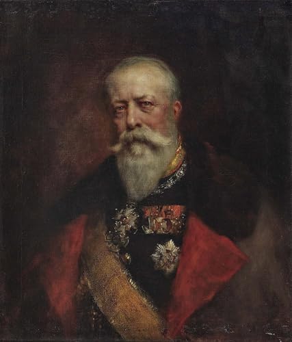 Tableau Toile Portrait Frédéric Ier de Bade par Ferdinand Keller Impression d'Art Premium