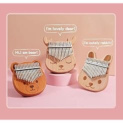 Mini Doigt Kalimba Pouce Piano 17 Touches Kalimba Dessin Animé Pouce Piano Instrument De Musique Doigt Piano (Color : 02… - Les Beatles, Paul McCartney, John Lennon, RIngo Starr, George Harrison Mini Doigt Kalimba Pouce Piano 17 Touches Kalimba Dessin Animé Pouce Piano Instrument De Musique Doigt Piano (Color : 02… – Image 2