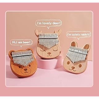 Mini Doigt Kalimba Pouce Piano 17 Touches Kalimba Dessin Animé Pouce Piano Instrument De Musique Doigt Piano (Color : 02… - Les Beatles, Paul McCartney, John Lennon, RIngo Starr, George Harrison Mini Doigt Kalimba Pouce Piano 17 Touches Kalimba Dessin Animé Pouce Piano Instrument De Musique Doigt Piano (Color : 02… – Image 2