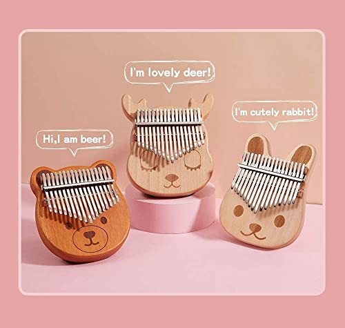 Mini Doigt Kalimba Pouce Piano 17 Touches Kalimba Dessin Animé Pouce Piano Instrument De Musique Doigt Piano (Color : 02… - Les Beatles, Paul McCartney, John Lennon, RIngo Starr, George Harrison Mini Doigt Kalimba Pouce Piano 17 Touches Kalimba Dessin Animé Pouce Piano Instrument De Musique Doigt Piano (Color : 02… – Image 3