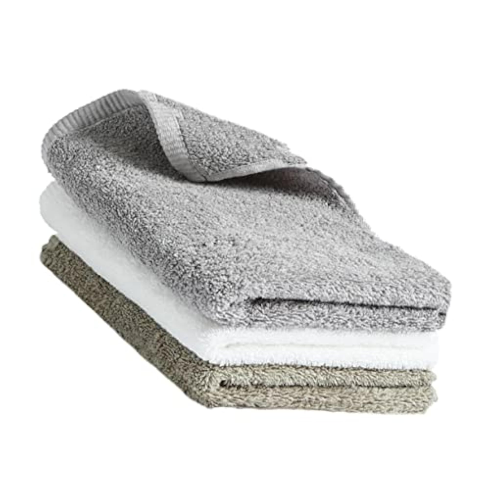 3 Pcs Cotton Face Towels for Bath and Workout