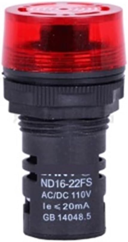 Signal Light;ND16-22L AC 380V Red