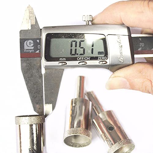 Brocas de diamante para vidrio 14 mm 3 piezas miniatura 3
