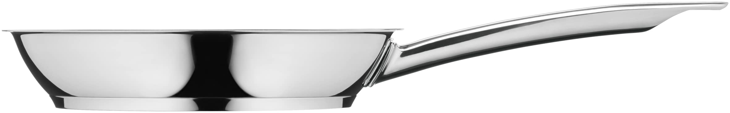 WMF Permadur Advance - Set di 2 padelle da 28 + 24 cm, in acciaio INOX Cromargan, resistente al forno